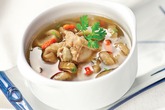 Canh sườn củ cải muối Canh sườn củ cải muối