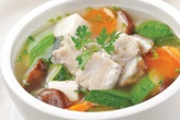 Canh bí ngòi nấu nấm Canh bí ngòi nấu nấm