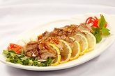 Ức vịt chiên xốt chanh Ức vịt chiên xốt chanh