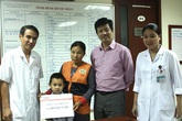 Gần 11,5 triệu đồng tiếp theo đến với bé Vũ Duy Hưng Gần 11,5 triệu đồng tiếp theo đến với bé Vũ Duy Hưng