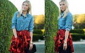 4 gợi ý mix đồ với áo sơ mi denim thanh lịch ngày thu 4 gợi ý mix đồ với áo sơ mi denim thanh lịch ngày thu