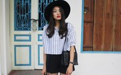 Nàng sinh viên mặc tinh tế với phong cách tối giản Nàng sinh viên mặc tinh tế với phong cách tối giản