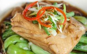 Ứa nước miếng với cá thu sốt nấm Ứa nước miếng với cá thu sốt nấm