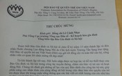 Hội Bảo vệ quyền trẻ em Việt Nam chúc mừng báo Gia đình và Xã hội nhân 15 năm thành lập Hội Bảo vệ quyền trẻ em Việt Nam chúc mừng báo Gia đình và Xã hội nhân 15 năm thành lập