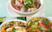 3 món canh chua ngon với ngao, cá, sườn 3 món canh chua ngon với ngao, cá, sườn