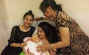 Trang Nhung sinh con gái gần 4 kg Trang Nhung sinh con gái gần 4 kg