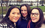 Ngọc Thúy rạng rỡ hội ngộ Ngọc Khánh, Bằng Lăng Ngọc Thúy rạng rỡ hội ngộ Ngọc Khánh, Bằng Lăng