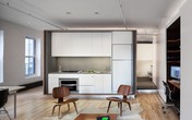 Căn hộ 84m² không tường ngăn tiện nghi, đẹp mắt Căn hộ 84m² không tường ngăn tiện nghi, đẹp mắt