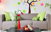 Làm mới căn nhà với decal dán tường chấm bi Làm mới căn nhà với decal dán tường chấm bi