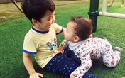 Đan Lê thích thú khoe thành tích của 2 con Đan Lê thích thú khoe thành tích của 2 con
