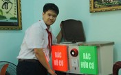 Thùng rác 'biết nói' của cậu học trò lớp 9 Thùng rác 'biết nói' của cậu học trò lớp 9