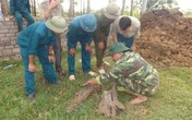 Nghệ An: Phát hiện quả rocket nằm sâu dưới lòng đất Nghệ An: Phát hiện quả rocket nằm sâu dưới lòng đất