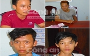 Chân dung bốn nghi phạm hiếp dâm tập thể một phụ nữ đang mang thai Chân dung bốn nghi phạm hiếp dâm tập thể một phụ nữ đang mang thai