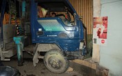Xe tải mất thắng “bay”... như phim hành động Xe tải mất thắng “bay”... như phim hành động