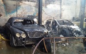 Cháy gara ở Sài Gòn, 10 xe sang bị thiêu rụi Cháy gara ở Sài Gòn, 10 xe sang bị thiêu rụi