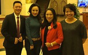 Trang phục không bao giờ được lên sóng của MC Hoài Anh Trang phục không bao giờ được lên sóng của MC Hoài Anh