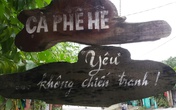 Độc đáo quán cafe' “Yêu” không chiến tranh ở Huế Độc đáo quán cafe' “Yêu” không chiến tranh ở Huế