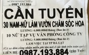 Người lao động "tố" bị lừa vì tin theo tờ rơi tuyển nhân viên?
