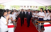 Phó Thủ tướng Vương Đình Huệ về trường cũ dự lễ khai giảng Phó Thủ tướng Vương Đình Huệ về trường cũ dự lễ khai giảng