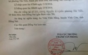 Cục Hải quan gửi thông báo đóng dấu đỏ báo tin mẹ của cục trưởng mất Cục Hải quan gửi thông báo đóng dấu đỏ báo tin mẹ của cục trưởng mất