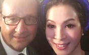MC Thanh Mai chụp ảnh "selfie" cùng Tổng thống Pháp MC Thanh Mai chụp ảnh "selfie" cùng Tổng thống Pháp