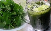 Suýt chết vì cốc nước rau má ngày Tết Suýt chết vì cốc nước rau má ngày Tết