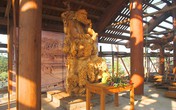 Chiêm ngưỡng bức tượng gỗ lớn nhất Việt Nam Chiêm ngưỡng bức tượng gỗ lớn nhất Việt Nam