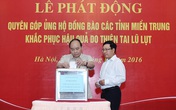 Thủ tướng kêu gọi ủng hộ đồng bào miền Trung và yêu cầu làm rõ trách nhiệm vụ xả lũ Thủ tướng kêu gọi ủng hộ đồng bào miền Trung và yêu cầu làm rõ trách nhiệm vụ xả lũ