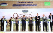 Trang trại bò sữa Organic tiêu chuẩn châu Âu đầu tiên tại Việt Nam được Vinamilk khánh thành tại Lâm Đồng Trang trại bò sữa Organic tiêu chuẩn châu Âu đầu tiên tại Việt Nam được Vinamilk khánh thành tại Lâm Đồng