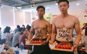 Trai đẹp cơ bắp, cởi trần bán hàng ở Hà Nội Trai đẹp cơ bắp, cởi trần bán hàng ở Hà Nội