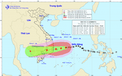 Bão có sức gió giật 135km/h sắp đổ bộ vào biển Phú Yên - Ninh Thuận Bão có sức gió giật 135km/h sắp đổ bộ vào biển Phú Yên - Ninh Thuận