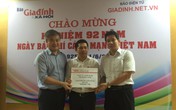 Báo GĐ&XH, Hội đồng hương Hà Tĩnh tiếp tục kêu gọi ủng hộ đồng bào vùng lũ Hà Tĩnh Báo GĐ&XH, Hội đồng hương Hà Tĩnh tiếp tục kêu gọi ủng hộ đồng bào vùng lũ Hà Tĩnh