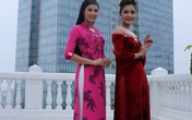 Hoa hậu Ngọc Hân diện áo dài dát vàng trong "Vẻ đẹp Việt Nam" Hoa hậu Ngọc Hân diện áo dài dát vàng trong "Vẻ đẹp Việt Nam"