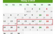 Chính phủ dự kiến quyết thời gian nghỉ Tết bảy ngày Chính phủ dự kiến quyết thời gian nghỉ Tết bảy ngày