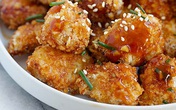 Gà chiên mật ong và tỏi thơm lừng Gà chiên mật ong và tỏi thơm lừng