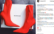 Cả Ngọc Trinh và Kỳ Duyên đều đang bị đôi boots đỏ này "mê hoặc" Cả Ngọc Trinh và Kỳ Duyên đều đang bị đôi boots đỏ này "mê hoặc"
