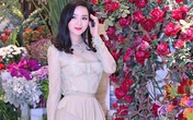 Giáng My mặc áo xuyên thấu, khoe vòng một sexy ở tuổi 46 Giáng My mặc áo xuyên thấu, khoe vòng một sexy ở tuổi 46