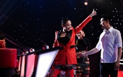 Tóc Tiên cứu thí sinh Thu Minh thương nhất tại The Voice Tóc Tiên cứu thí sinh Thu Minh thương nhất tại The Voice