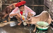 Thúy Diễm phải tắm heo, làm vợ hậu đậu của Ngọc Thuận trong phim Thúy Diễm phải tắm heo, làm vợ hậu đậu của Ngọc Thuận trong phim