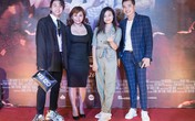 Cùng dự sự kiện, Lê Giang hở còn con gái kín mít Cùng dự sự kiện, Lê Giang hở còn con gái kín mít