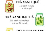 4 công thức nước thanh lọc cơ thể đơn giản với trà xanh 4 công thức nước thanh lọc cơ thể đơn giản với trà xanh