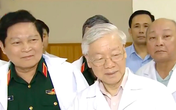 Tổng bí thư thăm hai ông Đỗ Mười và Lê Đức Anh Tổng bí thư thăm hai ông Đỗ Mười và Lê Đức Anh