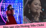 Hoàng Yến Chibi chạm mặt bản sao của chính mình trên truyền hình Hoàng Yến Chibi chạm mặt bản sao của chính mình trên truyền hình