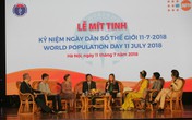 Mít tinh kỷ niệm Ngày dân số thế giới 2018: Tăng cường mọi nguồn lực xã hội, triển khai toàn diện công tác dân số Mít tinh kỷ niệm Ngày dân số thế giới 2018: Tăng cường mọi nguồn lực xã hội, triển khai toàn diện công tác dân số