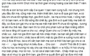 Dính "trái đắng" lỡ có bầu, mẹ bạn trai nhắn "ngu ráng chịu" và dòng tin nhắn cuối cùng của cô gái trước khi sinh Dính "trái đắng" lỡ có bầu, mẹ bạn trai nhắn "ngu ráng chịu" và dòng tin nhắn cuối cùng của cô gái trước khi sinh