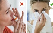 Chuyên gia chỉ rõ những hiểm họa đáng sợ từ việc xì mũi sai cách Chuyên gia chỉ rõ những hiểm họa đáng sợ từ việc xì mũi sai cách
