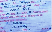 Nghệ An: Nam sinh viên chết trong tư thế treo cổ bên cạnh tờ giấy vay nợ Nghệ An: Nam sinh viên chết trong tư thế treo cổ bên cạnh tờ giấy vay nợ
