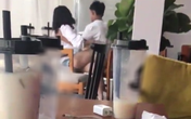 Đôi nam nữ không ngại ngùng ôm ấp, "khóa môi" nhau công khai giữa quán trà sữa Đôi nam nữ không ngại ngùng ôm ấp, "khóa môi" nhau công khai giữa quán trà sữa