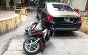 Mâu thuẫn khi tham gia giao thông, tài xế xe Mercedes Maybach đánh người đàn ông đi SH Mâu thuẫn khi tham gia giao thông, tài xế xe Mercedes Maybach đánh người đàn ông đi SH