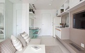 "Tuyệt chiêu" giúp căn hộ 35 m2 sang trọng như rộng gấp đôi "Tuyệt chiêu" giúp căn hộ 35 m2 sang trọng như rộng gấp đôi